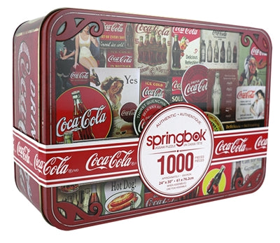Coca-Cola Tin Signs (1000 pc puzzle)