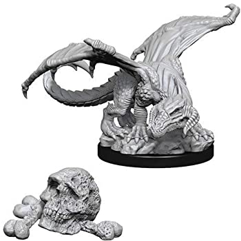 D&D Nolzur's Marvelous Unpainted Miniatures: W10 Black Dragon Wyrmling