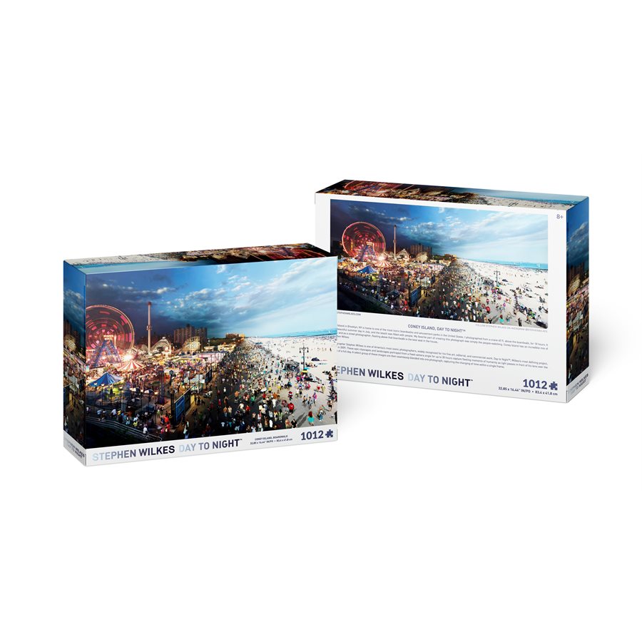 Stephen Wilkes: Coney Island, Day to Night (1012 pc puzzle)