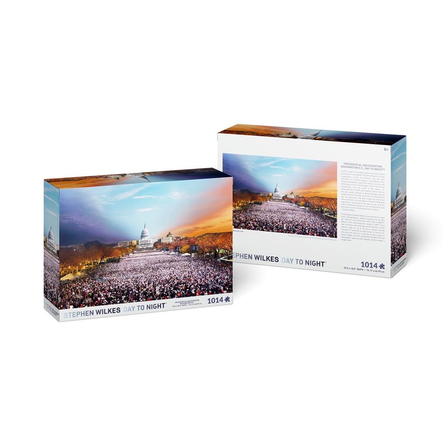Stephen Wilkes: Inauguration, Washington DC, Day to Night (1014 pc puzzle)