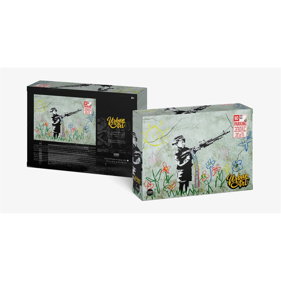 Urban Art: Banksy Crayola Shooter (1000 pc puzzle)