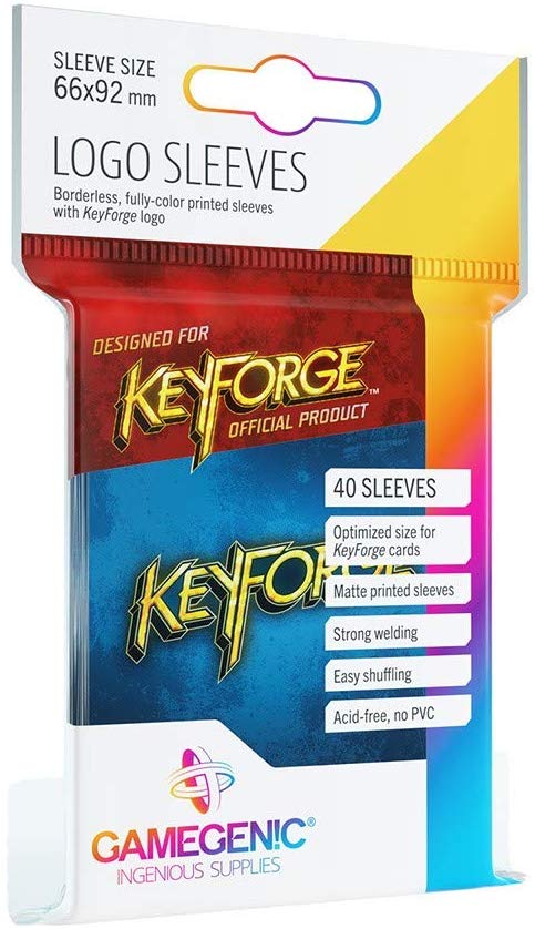 Gamegenic Sleeves: Keyforge Logo Sleeves (40 count)