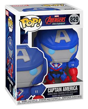 Marvel Avengers: Captain America Mech Pop! Bobblehead (829)