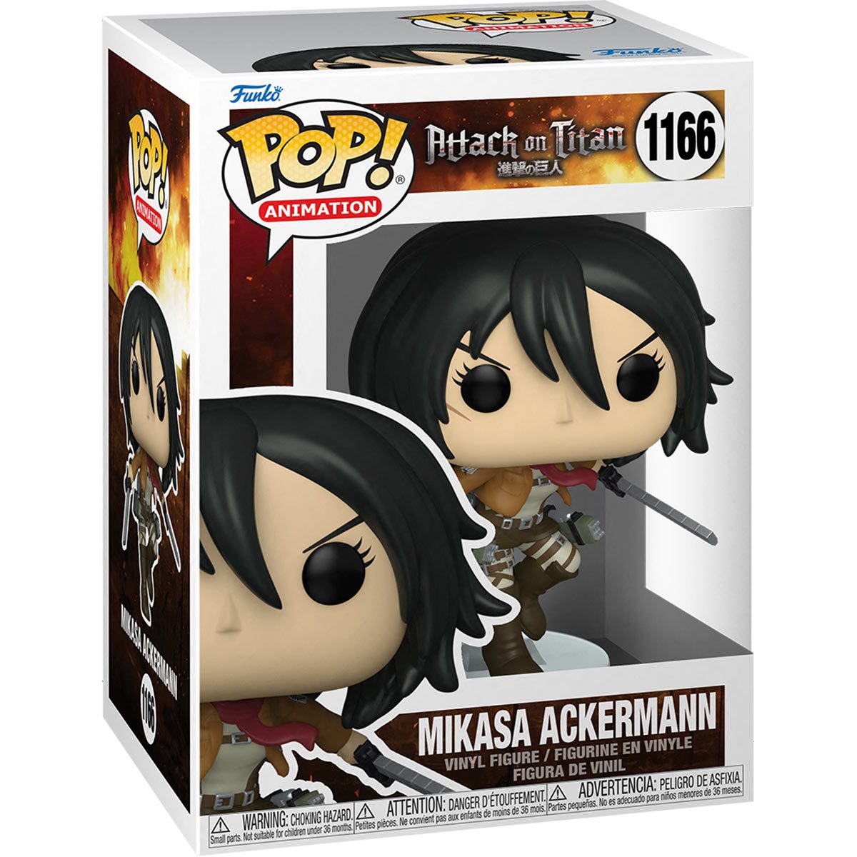 Attack on Titan: Mikasa Ackermann Pop! Vinyl Figure (1166)