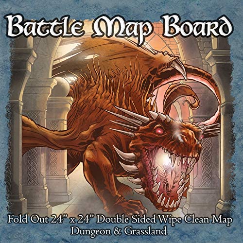Battle Mats: Dungeon and Grassland Boards
