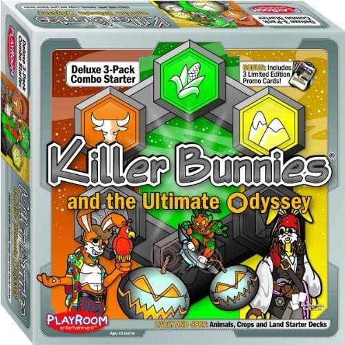 Killer Bunnies Odyssey: Deluxe 3-Pack Combo Starter