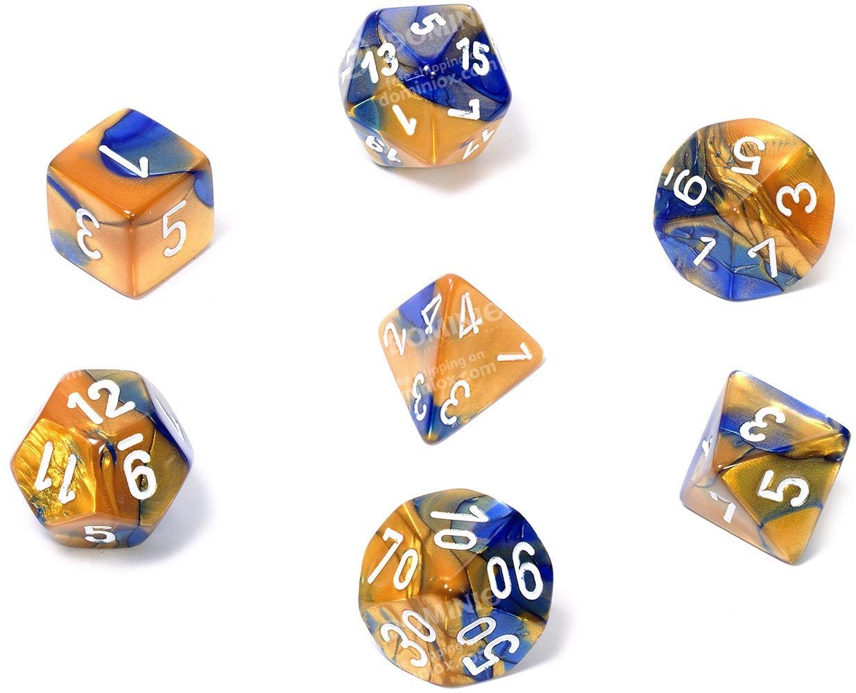 Chessex Gemini Polyhedral 7-Die Set