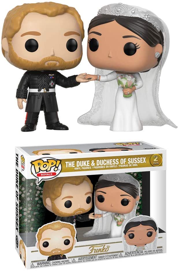 The Duke & Duchess of Sussex Pop! Vinyl Figures