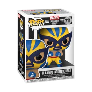 Marvel Luchadores: Wolverine Pop! Bobble Head (711)