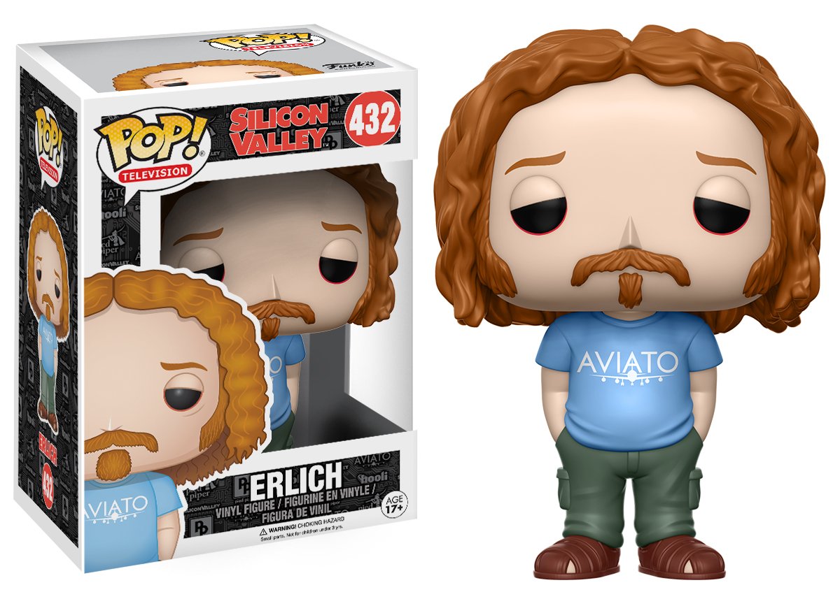 Silicon Valley: Erlich Pop! Vinyl Figure (432)