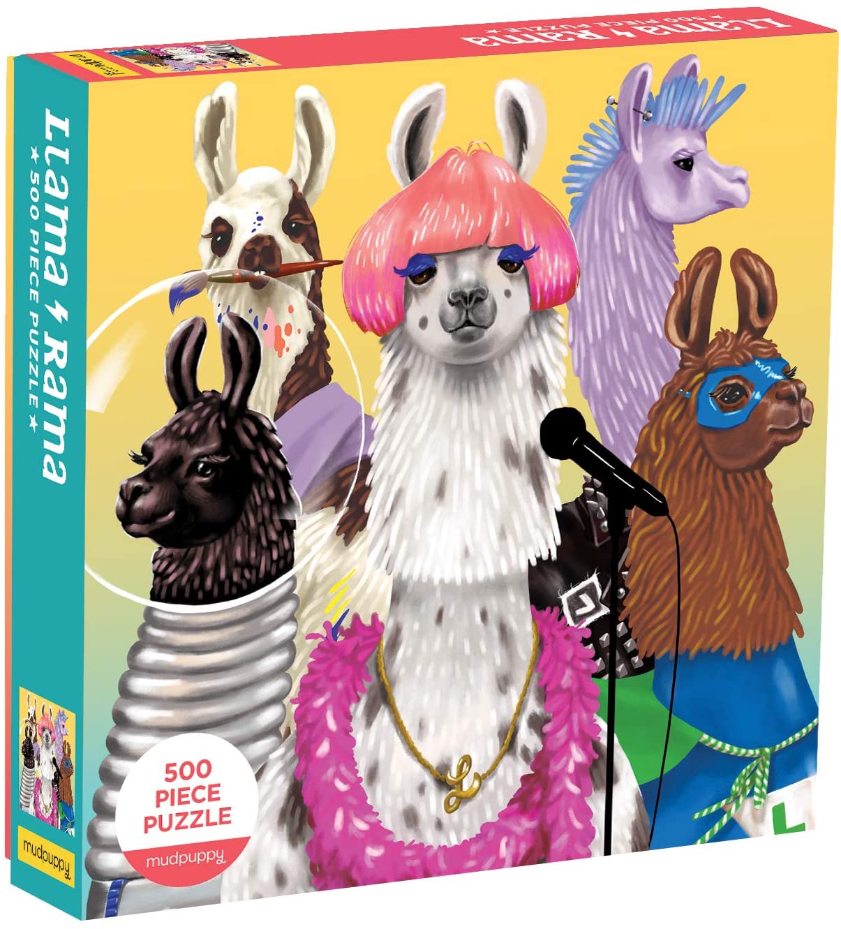 Llama Rama Family (500 pc puzzle)