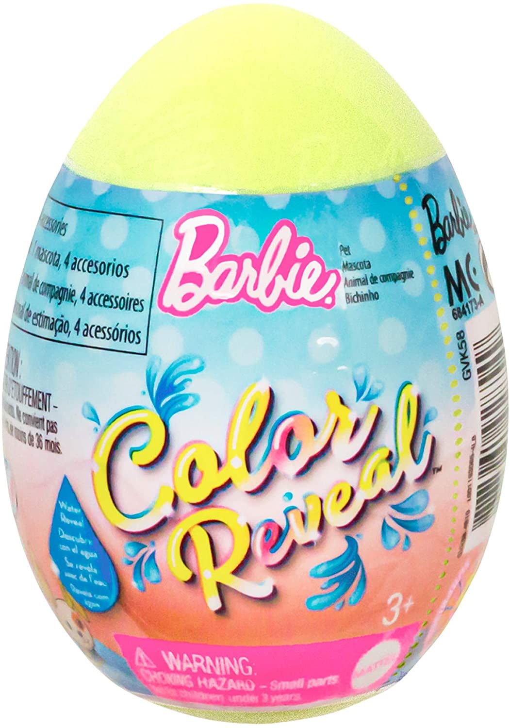 Barbie: Color Reveal Easter Egg (Assortment)