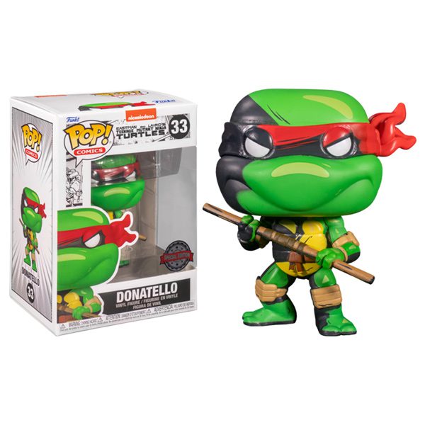 Teenage Mutant Ninja Turtle: Comic Donatello Pop! Vinyl Figure (33)