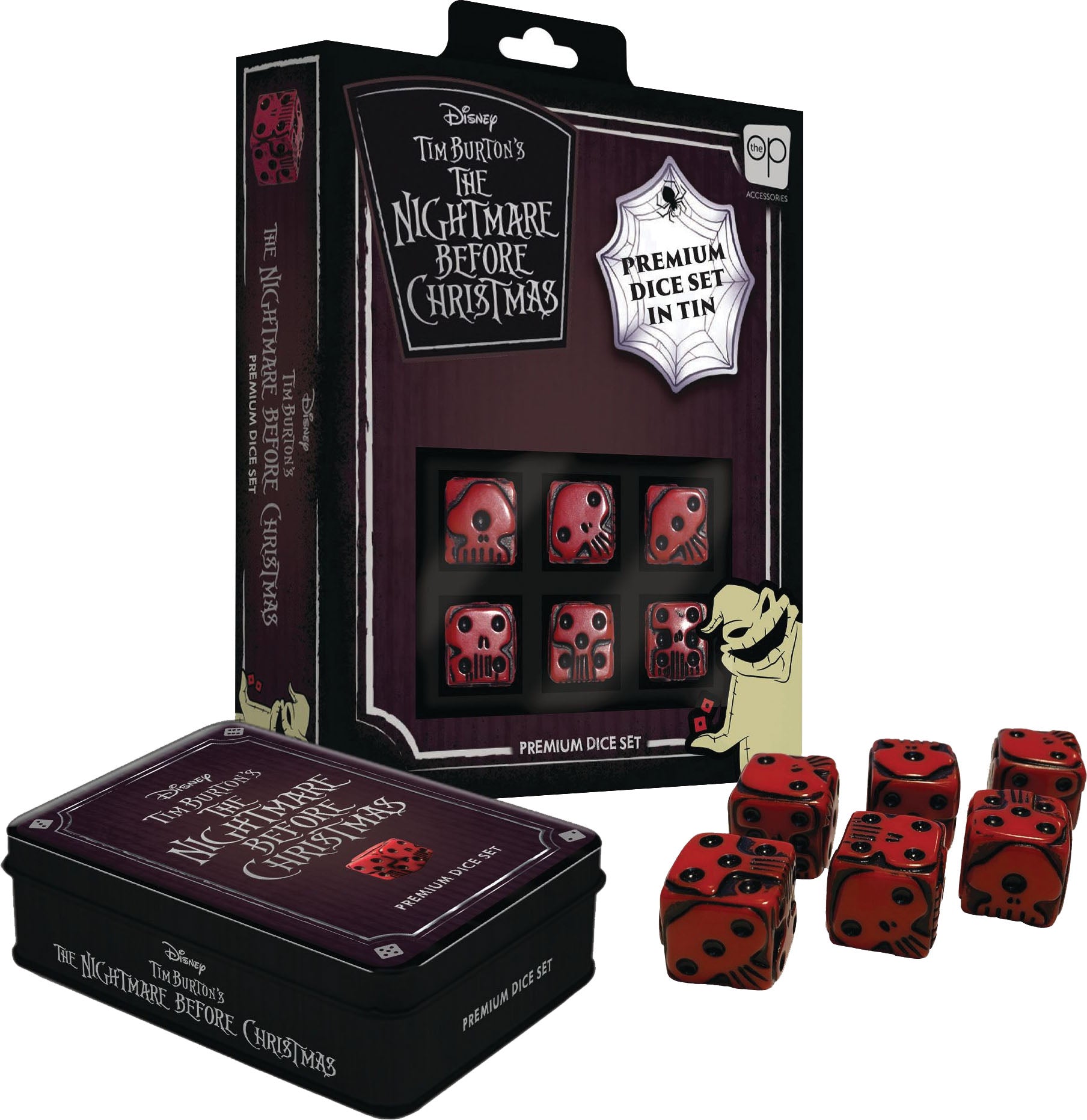 The Nightmare Before Christmas Premium d6 Dice Set (6)