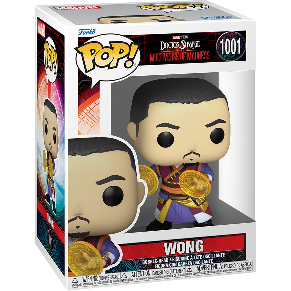 Marvel: Doctor Strange in the Multiverse of Madness - Wong Pop! Vinyl Figure (1001)
