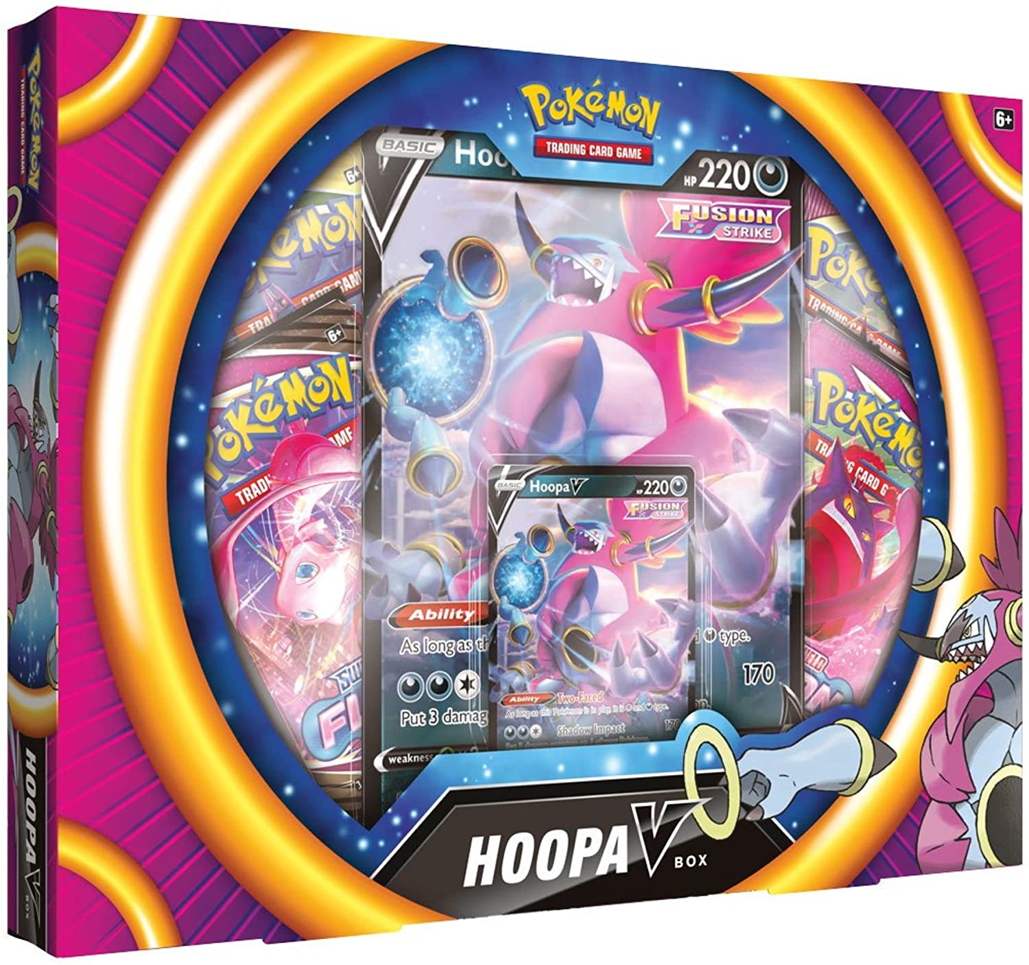 Dragonite V -OR- Hoopa V Box