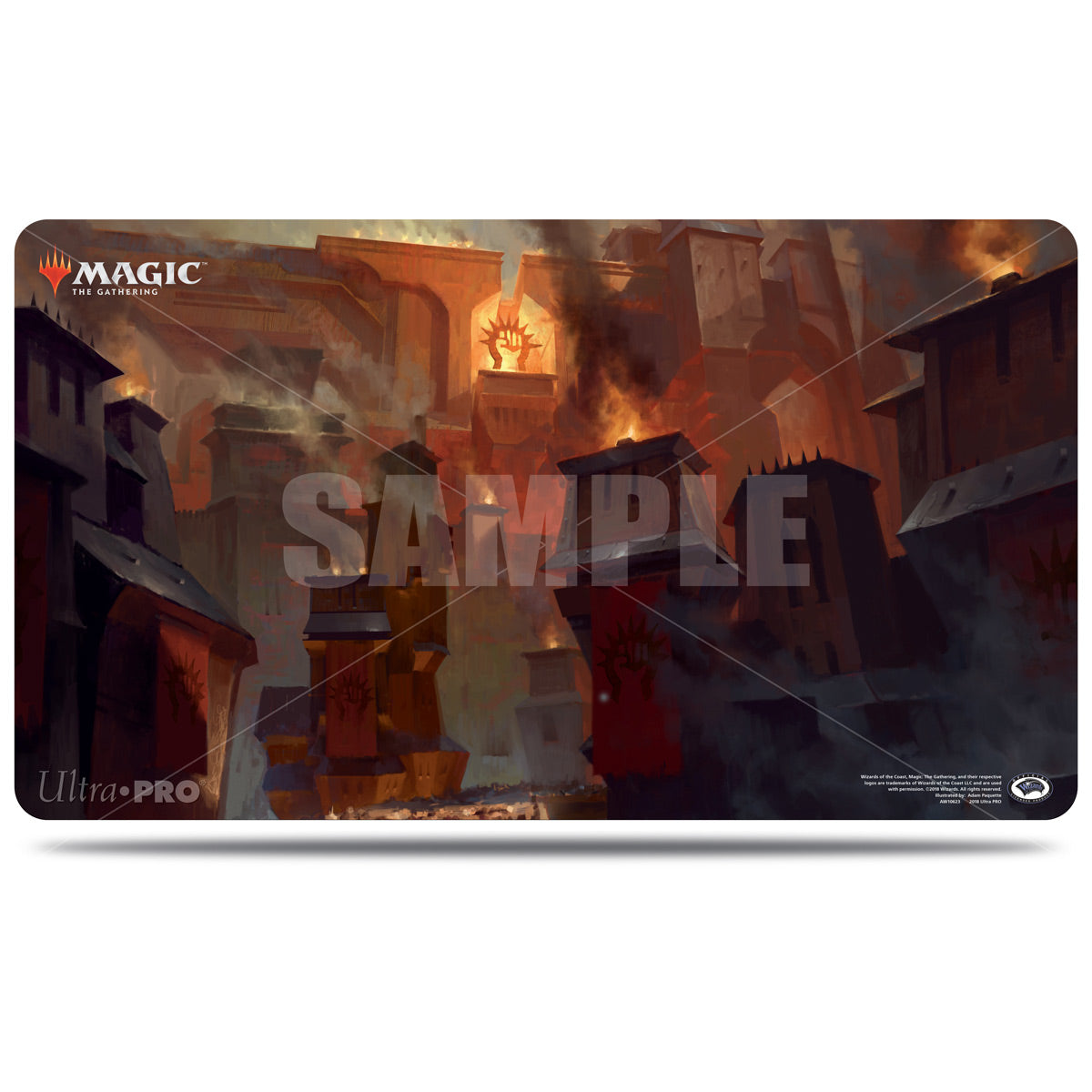 Magic the Gathering Playmat: Guilds of Ravnica - Sacred Foundry