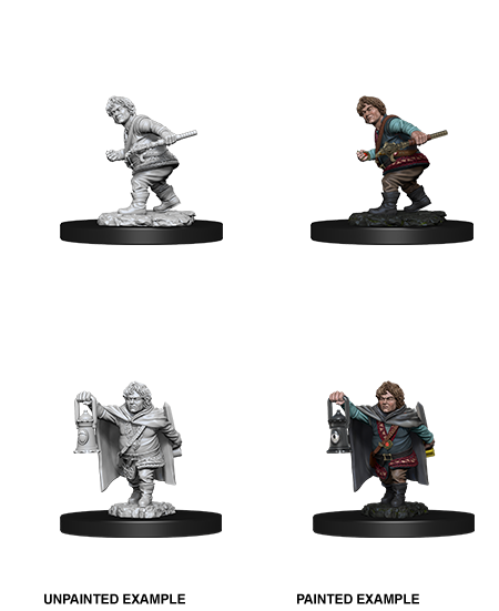 D&D Nolzur's Marvelous Unpainted Miniatures: W11 Halfling Male Rogue
