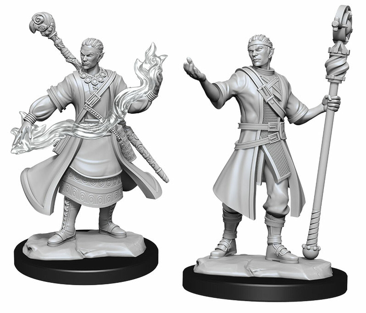 D&D Nolzur's Marvelous Unpainted Miniatures: W14 Half-Elf Wizard Male