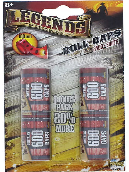 Legends Of The Wild West Toy Roll Caps