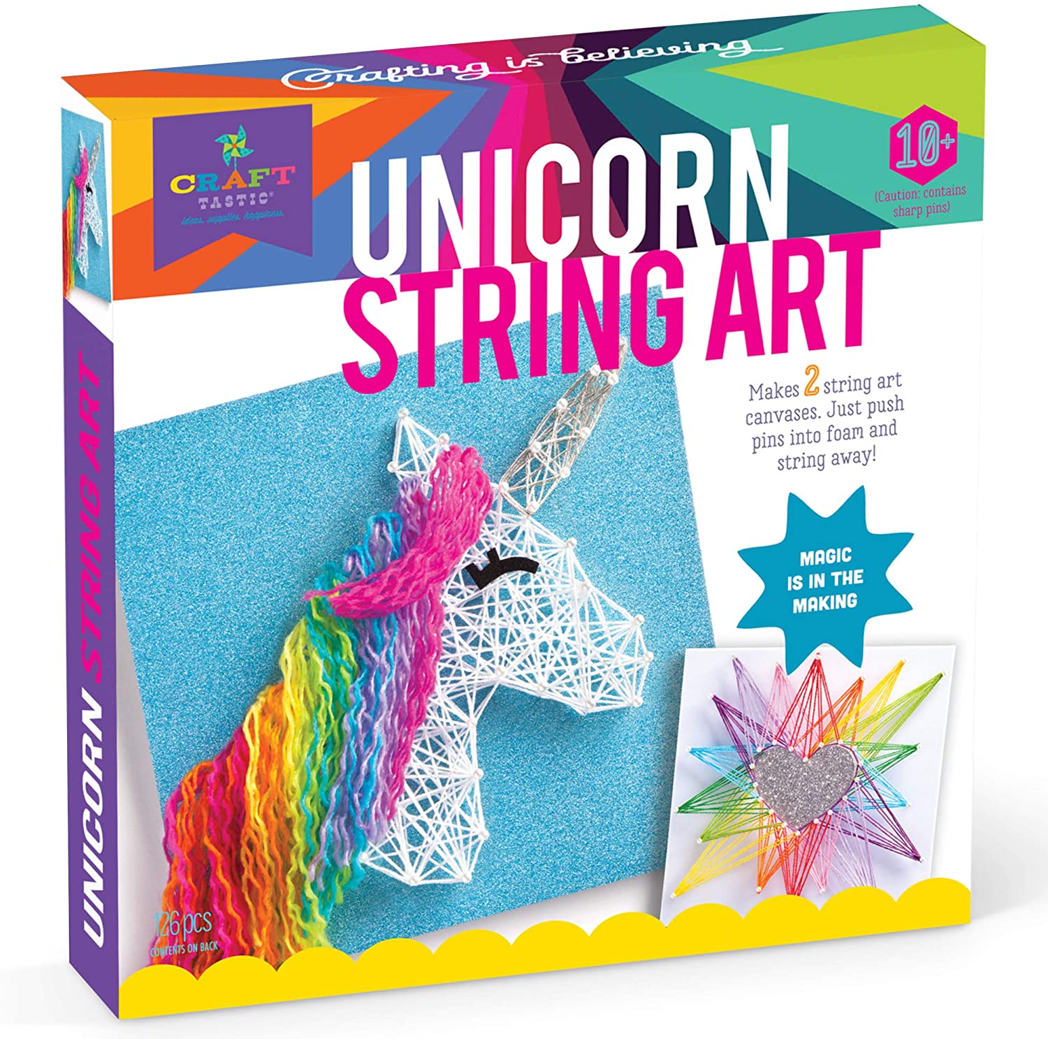 Unicorn String Art
