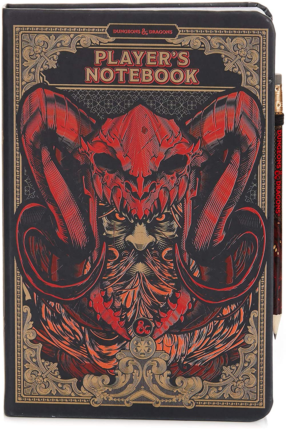 Dungeons and Dragons Notebook and Pencil