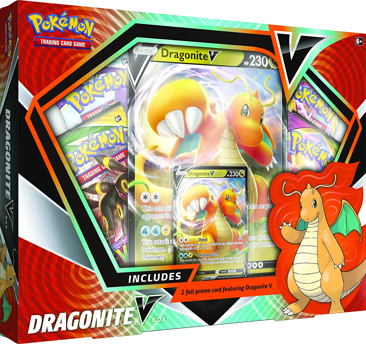 Dragonite V -OR- Hoopa V Box