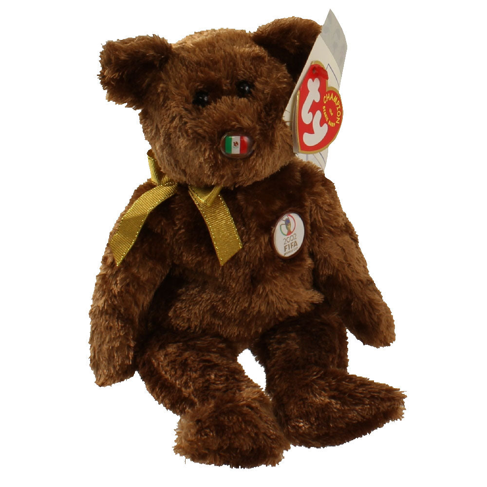 Beanie Baby: Champion the Bear (Mexico)