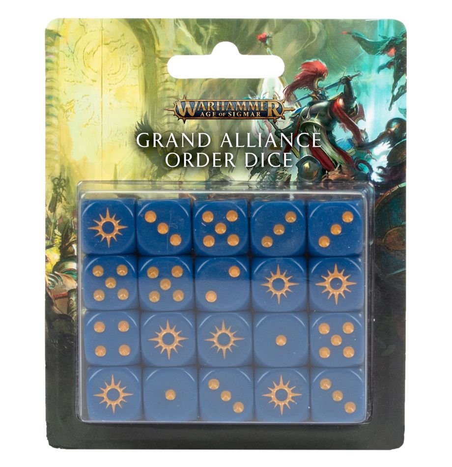 Warhammer Age of Sigmar: Grand Alliance Order Dice
