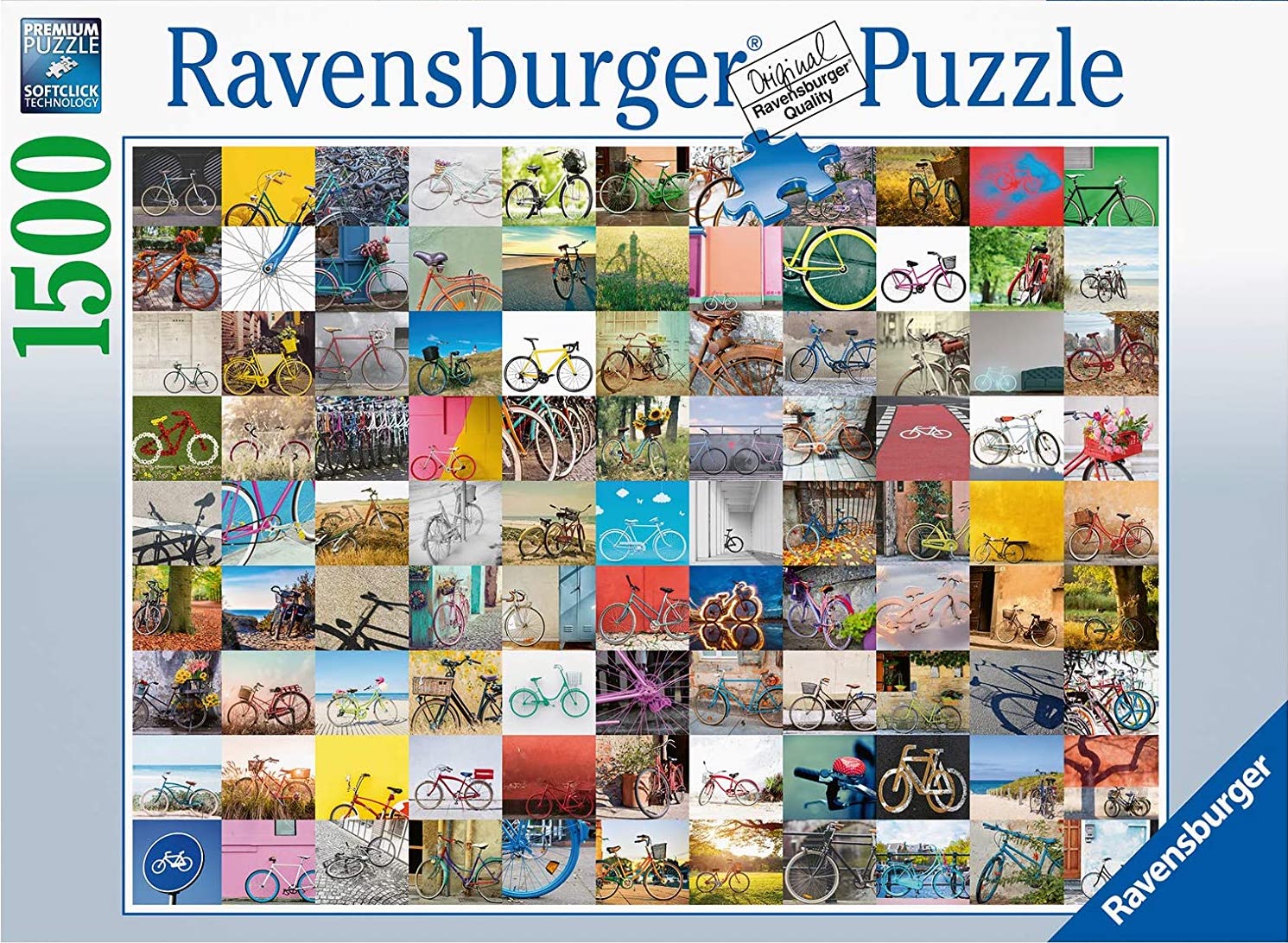99 Bicycles (1500 pc puzzle)