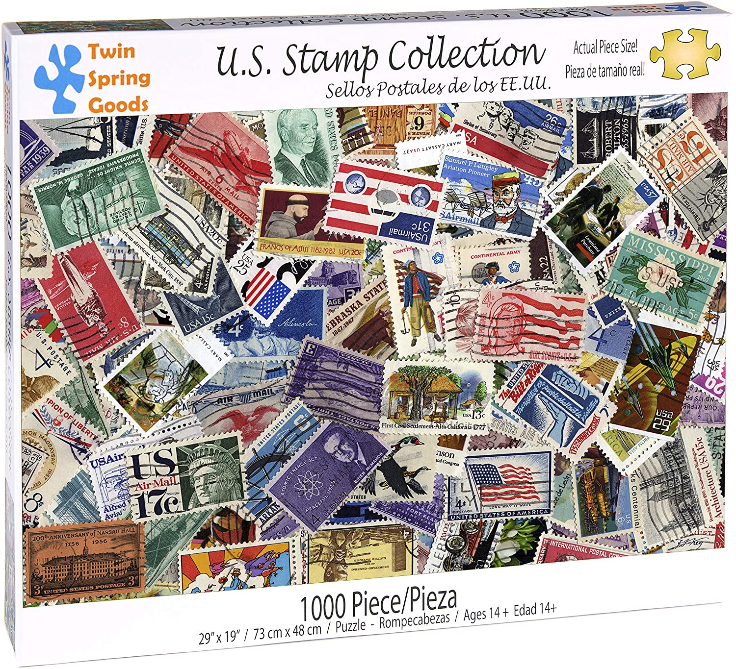 U.S. Stamp Collection (1000 pc puzzle)