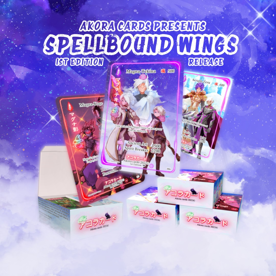 Akora Spellbound Wings 1st edition booster box