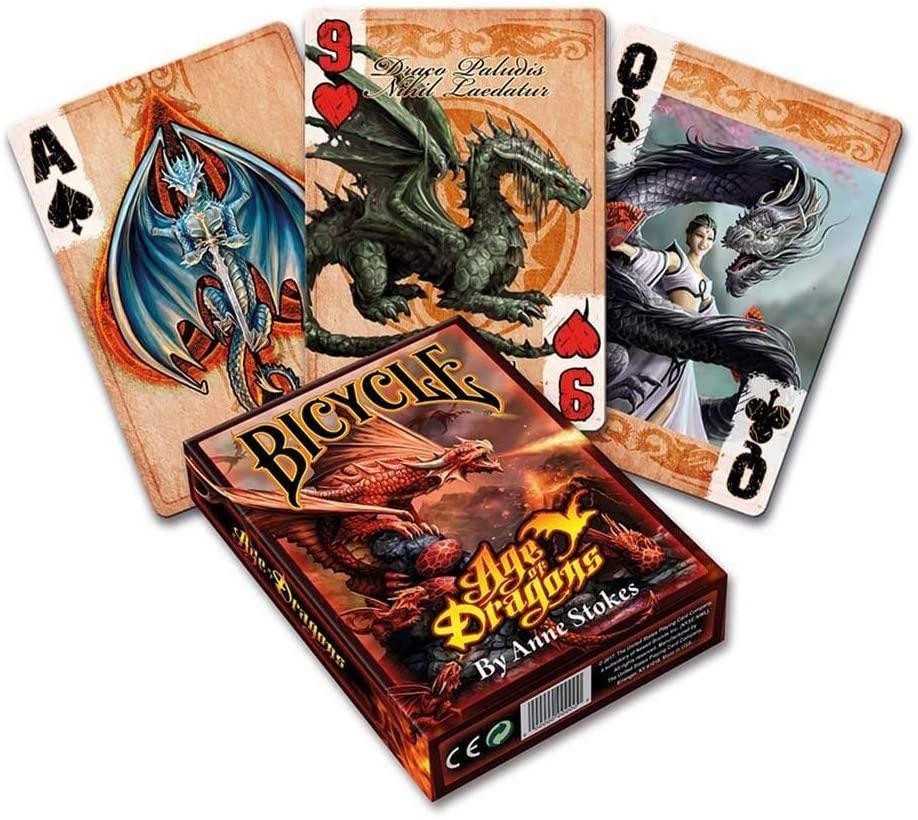 Bicycle Playing Cards: Age of Dragons by Anne Stokes