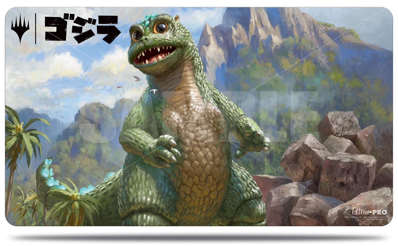 Magic: The Gathering Ikoria Playmat: Baby Godzilla, Ruin Reborn