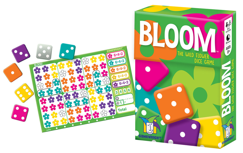 Bloom: The Wild Flower Dice Game