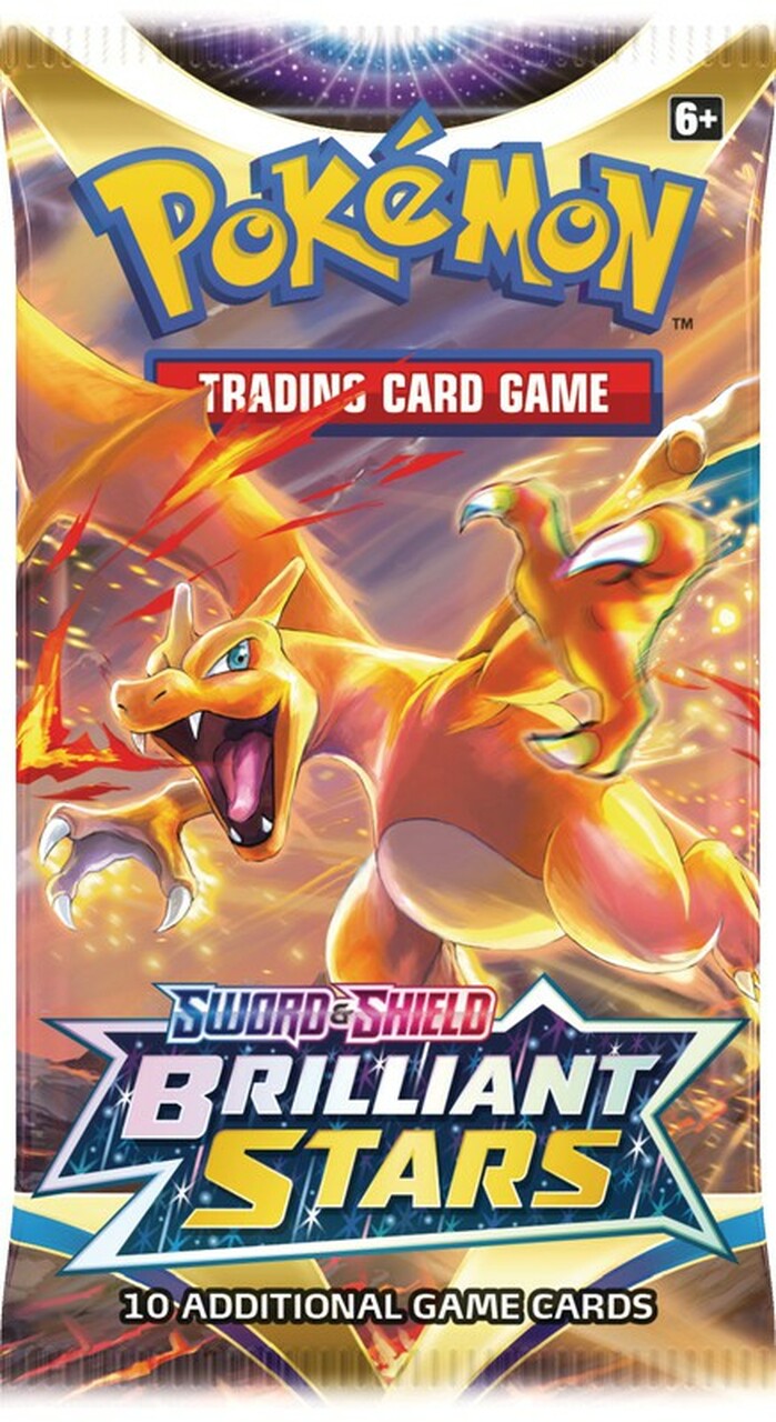 pokemon evolutions booster box charizard Brilliant Stars: Booster Pack