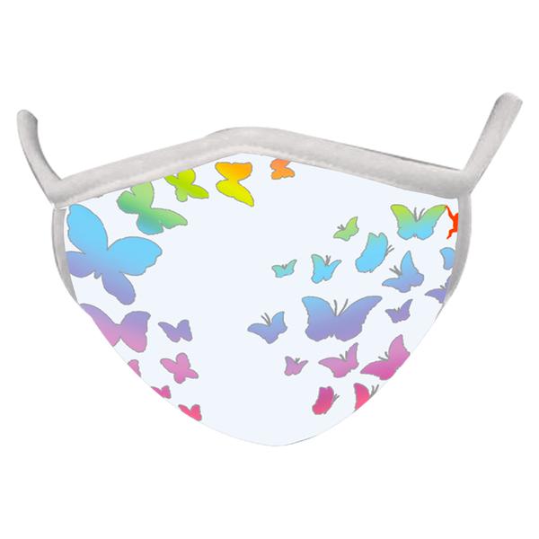Butterflies Wild Smiles Youth Face Mask