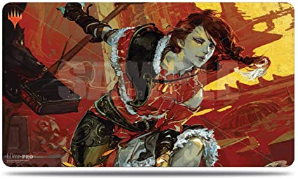 Magic the Gathering: War of the Spark Alternate Art-Arlinn Kord Playmat