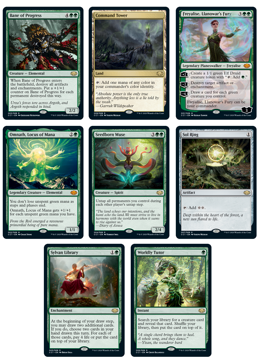Commander Collection - Green