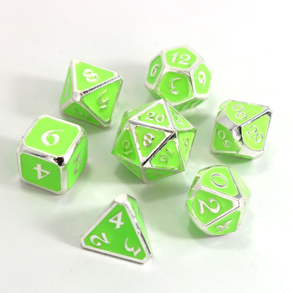 Die Hard Dice AfterDark Neon Polyhedral 7-Die Set