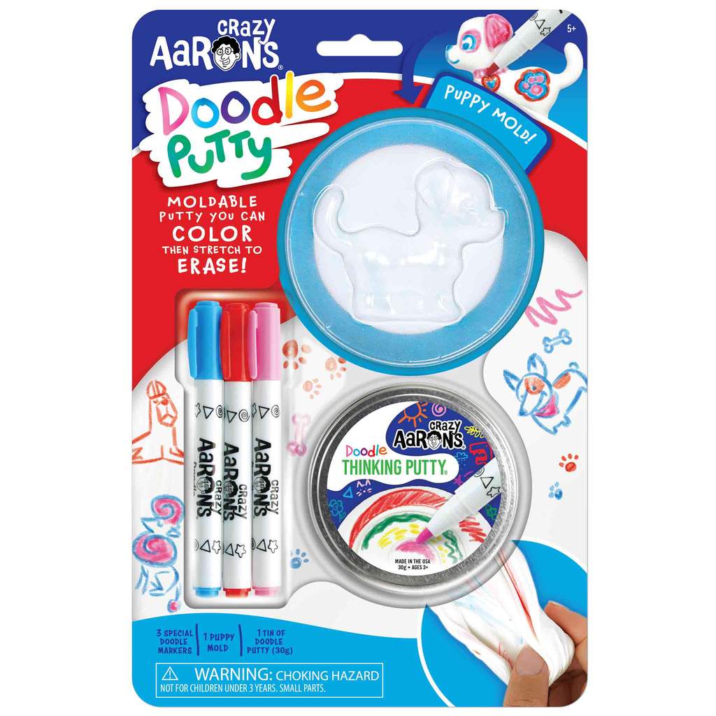 Crazy Aaron's Doodle Putty - Puppy Mold