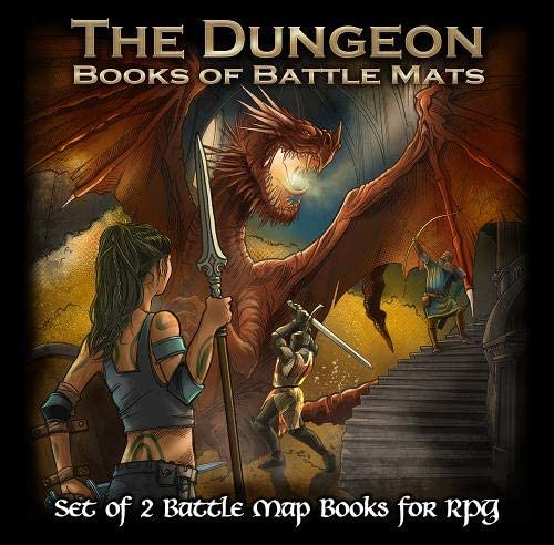 The Dungeon Books of Battle Mats