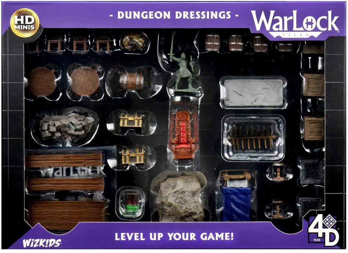 WarLock Tiles: Dungeon Dressings