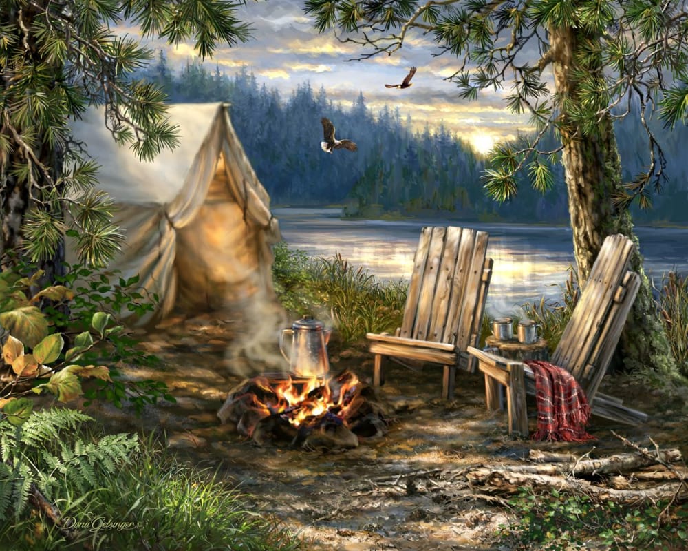 Evening at the Lake (500 pc puzzle)