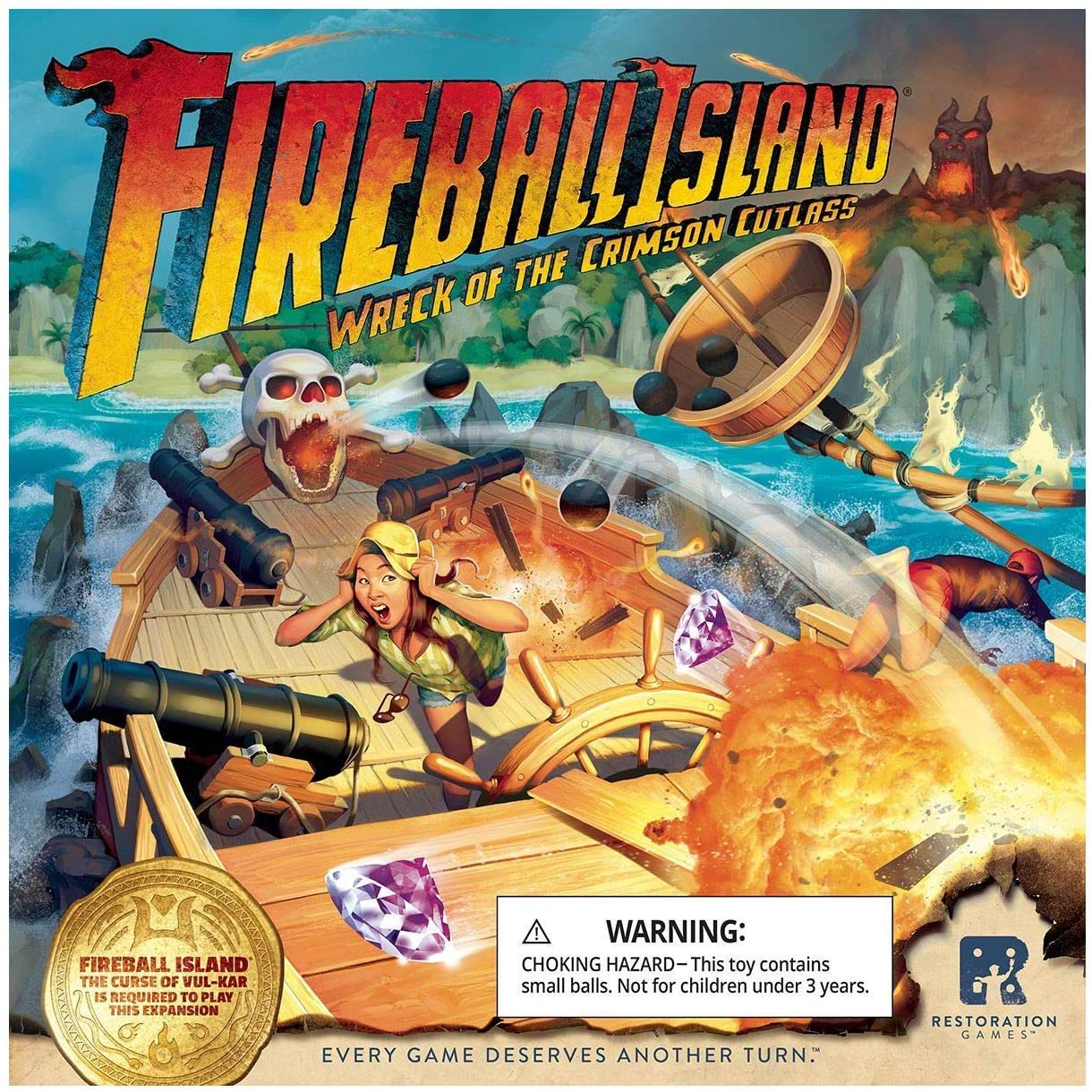 Fireball Island: Wreck of the Crimson Cutlass