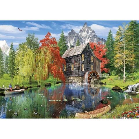 Fishing by the Mill (1500 pc puzzle)