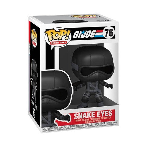Retro Toys: G.I. Joe Snake Eyes Pop! Vinyl Figure (76)