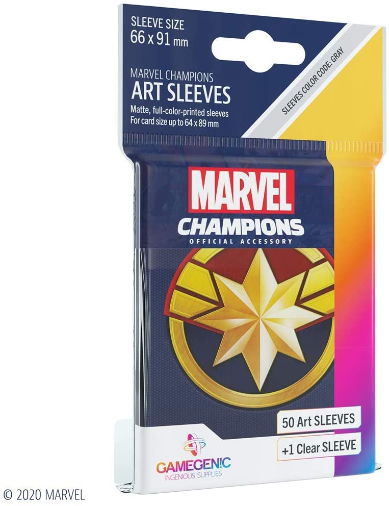 marvel champions card sleeves Gamegenic Marvel Champions Sleeves (50+1 pack)