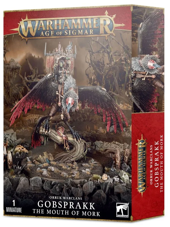 Warhammer Age of Sigmar: Orruk Warclans Gobsprakk, the Mouth of Mork