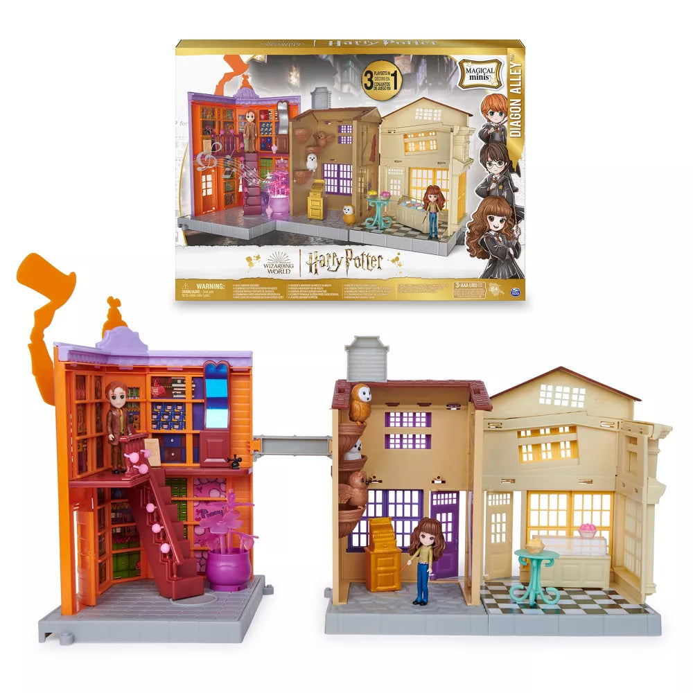 Harry Potter Magical Minis 3-in-1 Diagon Alley Playset